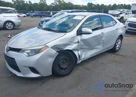 2016 Toyota Corolla L from USA, damaged, VIN 2T1BURHE1GC642213